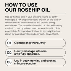 Dropper-ready Beauts Rosehip Seed Oil for precise daily use.