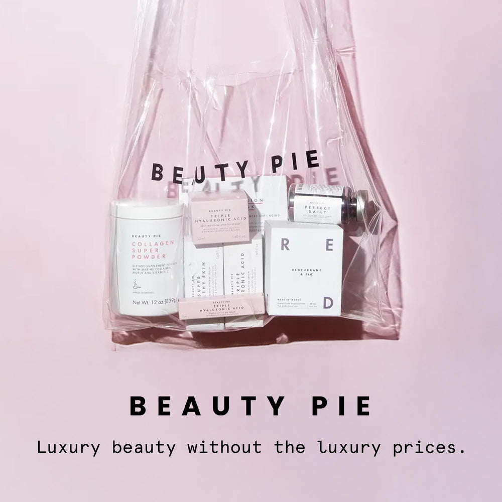 Travel-friendly packaging for Beauty Pie Superactive Capsules