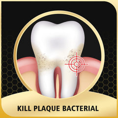 Toothpaste improves plaque control and gum seal