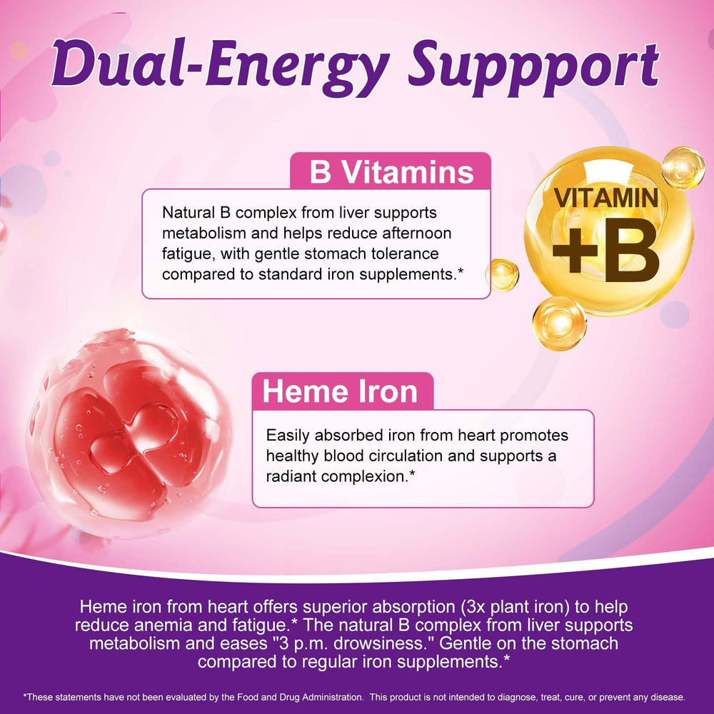 Hair, skin, and nails nourishment from organ blend