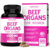 Beef Organ for Women bottle with 120 capsules