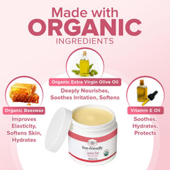 Packaging featuring the USDA Organic label signals certified organic formulation