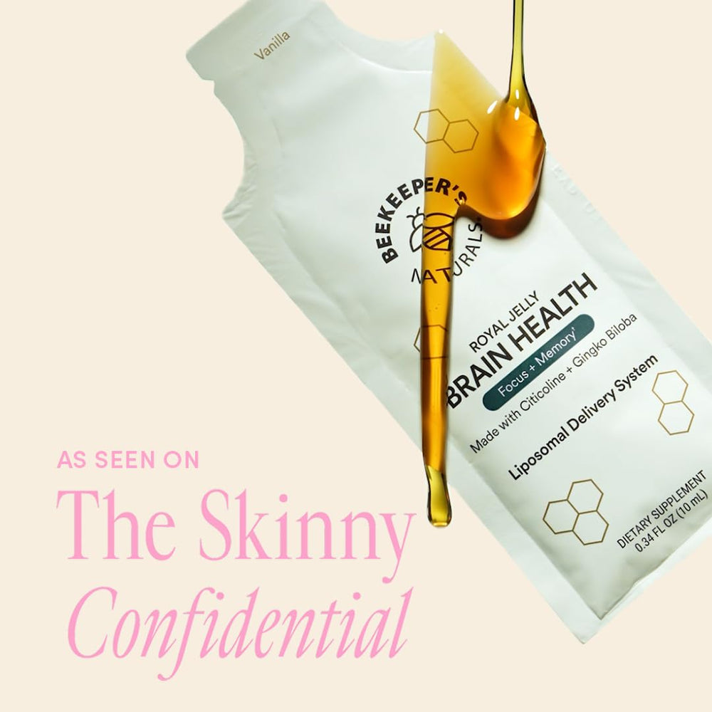 Close-up of Royal Jelly in liposomal brain health formula