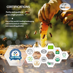 Beelife Brazilian Green Propolis Extract bottle branding and labeling