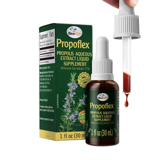 Beelife Propoflex Green Propolis Extract bottle label