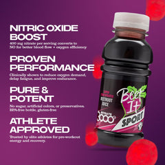 Ingredients panel of BEET IT Beetroot Juice Nitrate 3000mg
