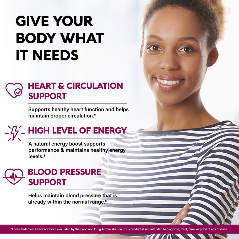 Hawthorn Berry Hibiscus Garlic and Olive Leaf blend for heart health