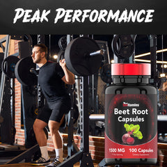 Beet root powder close-up illustration