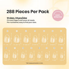 Beetles Gel Nail Tips Breathable PMMA with low odor for comfort