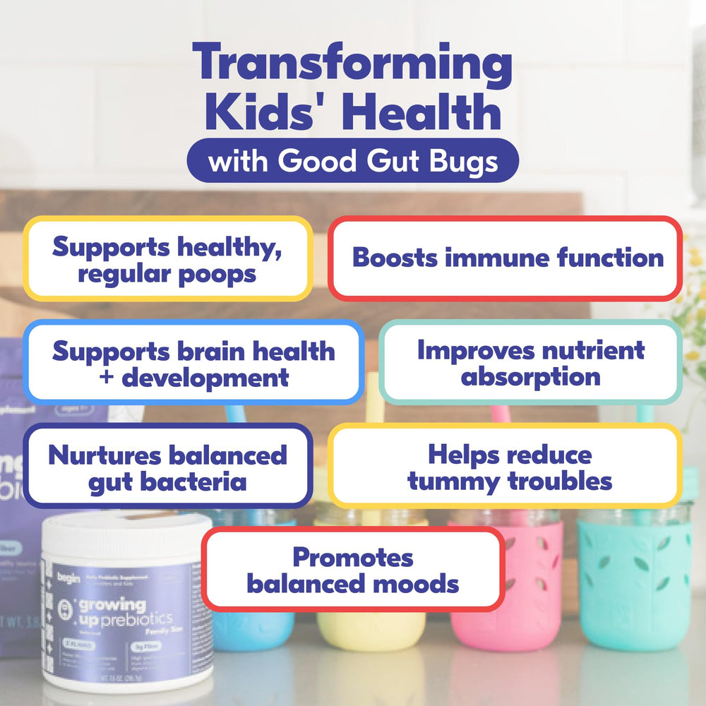 Label highlights 2'-FL HMO and 3 g fiber per serving