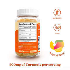 Packaging and GMP facility imagery for BeLive turmeric gummies