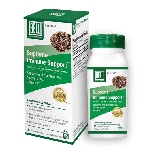 Bell Supreme Immune Support bottle with packaging