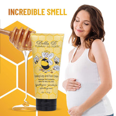 Bella B pregnancy foot cream supports daily comfort for legs.