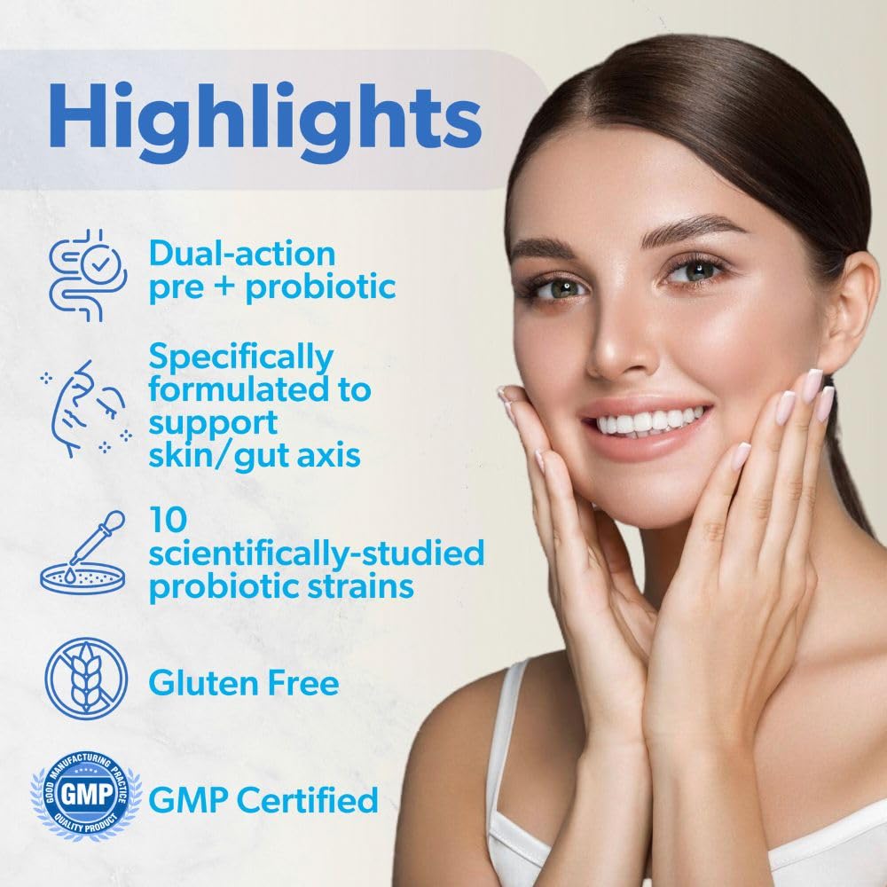 close-up of belle+bella Probiotic Skin Therapy capsules