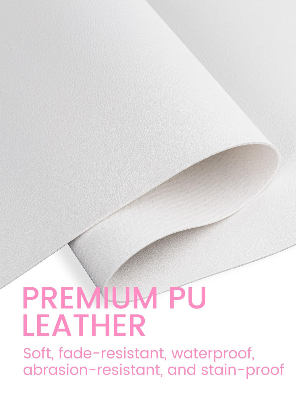 Close-up of Beloving Nail Art Table Mat showing soft PU leather texture