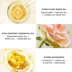 Benatu Ends sealing image demonstrates reduced split ends for a polished look
