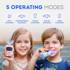 Gift box packaging with astronaut figure for Bendi Kids toothbrush