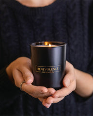 Candle wax close-up highlighting 100% soy wax