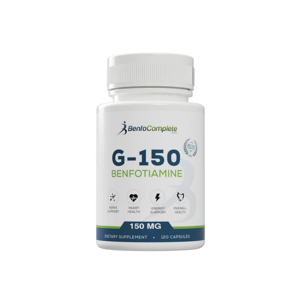 Benfocomplete Benfotiamine 150 mg capsules bottle 3 - 120 count