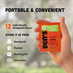 Ben's water-based alcohol-free formula reduces skin absorption while repelling insects