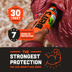 Ben's tick repellent in an outdoor-use scene for hikers and campers