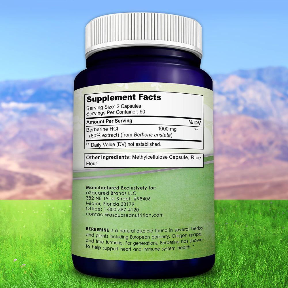 Berberine providing antioxidant and mitochondrial support