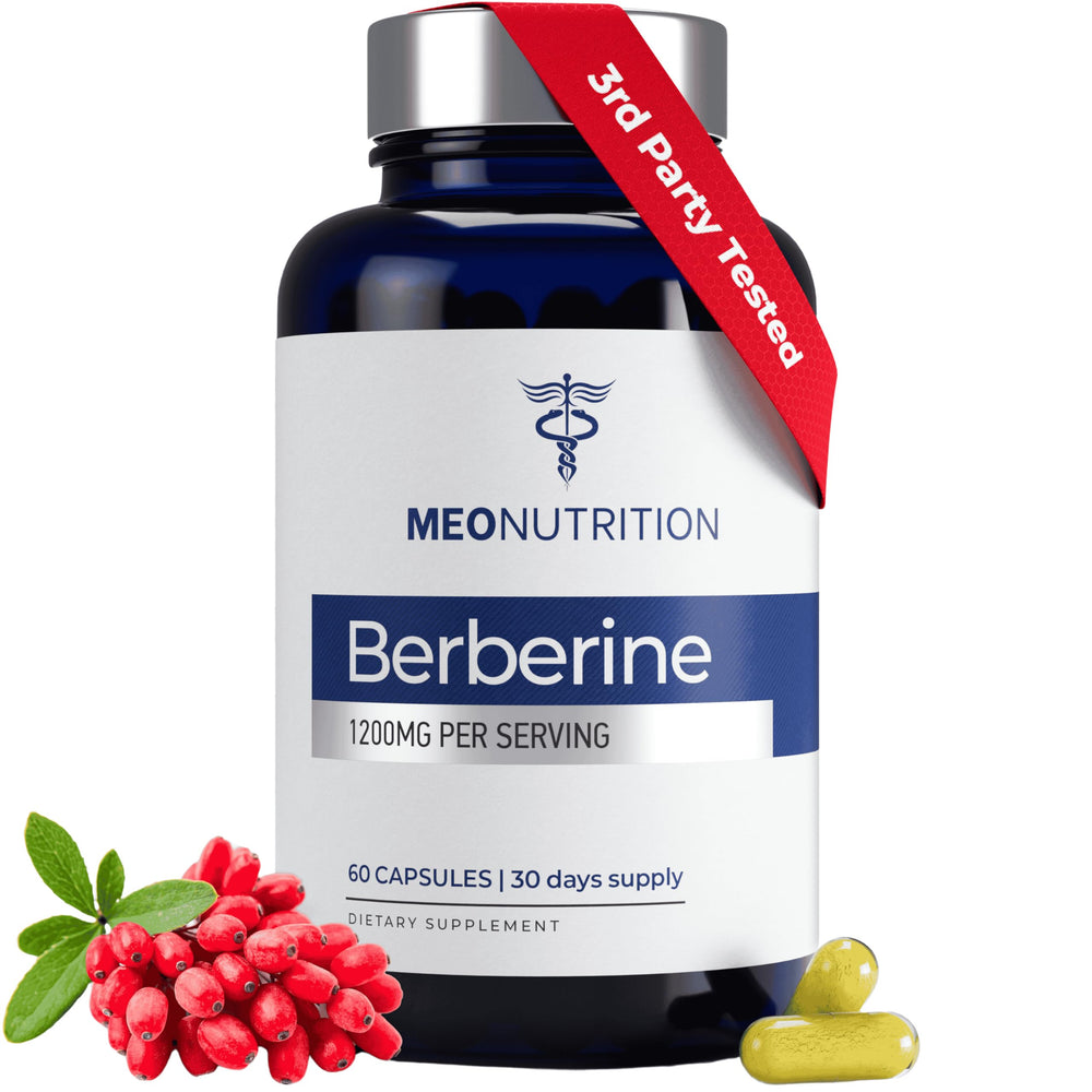 Meo Nutrition Berberine bottle with 60 capsules