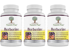 Simply Natures Pure Berberine HCl 500mg bottle – 120 capsules
