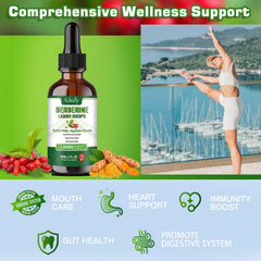Natural ingredient blend used in Berberine HCl liquid drops