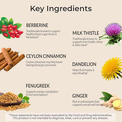 Milk Thistle component highlighting liver support