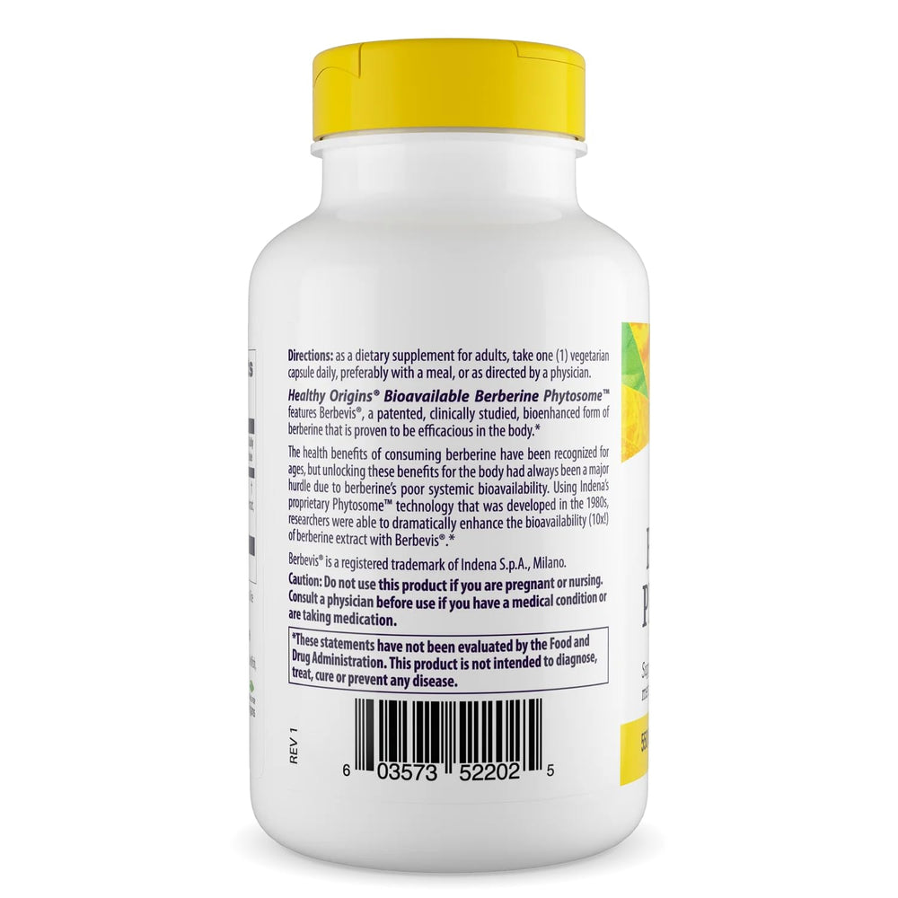 Close-up of Berberine Phytosome complex for better absorption
