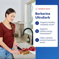 Berberine UltraSorb capsules in bottle