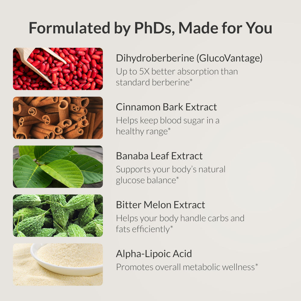 Berberine supplement aiding weight management