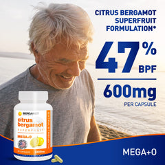 Close-up of Bergamot extract showing 170:1 ratio