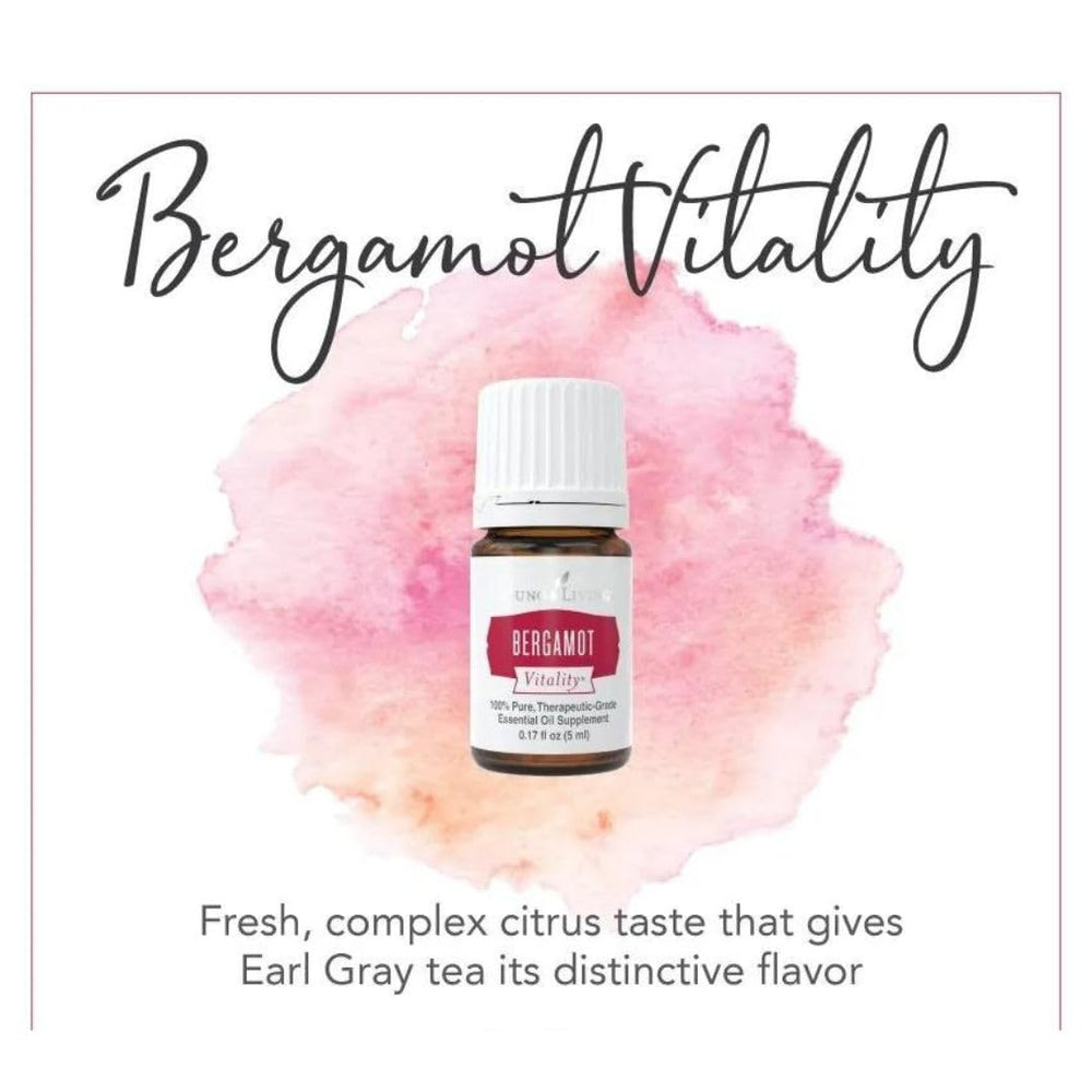 Young Living Bergamot Vitality dessert pairing for refreshing aftertaste.