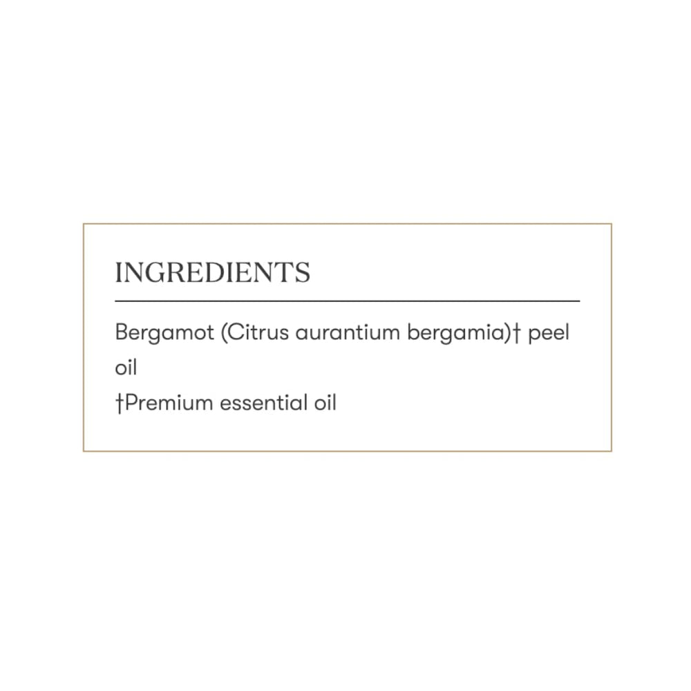 Bergamot Vitality tea infusion shows a citrus note enhancing drinks.