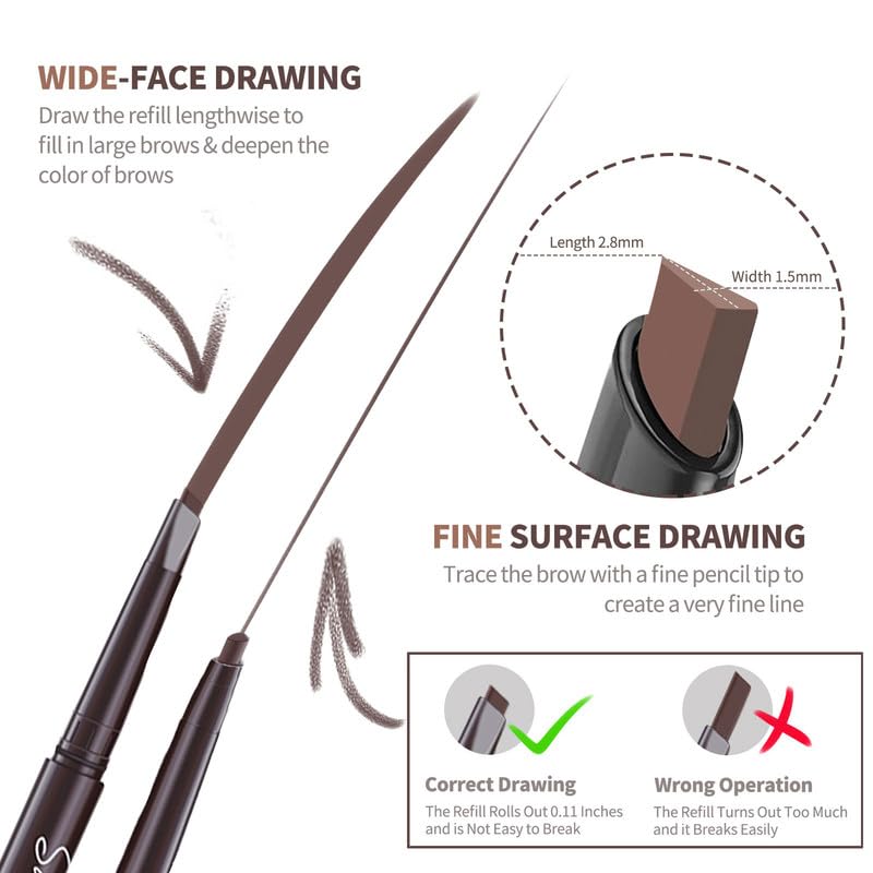 Berinist brush end blends shade for a seamless, natural finish.