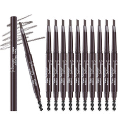 Berinist eyebrow pencil 12-pack in Medium Brown, outlining for precise brows
