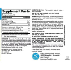 Person taking joint supplement tablet for daily use