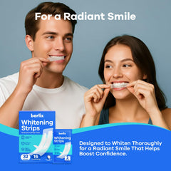 Whiter smile after at-home Berlix whitening treatment