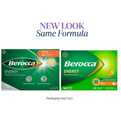 Berocca effervescent tablets in blister pack