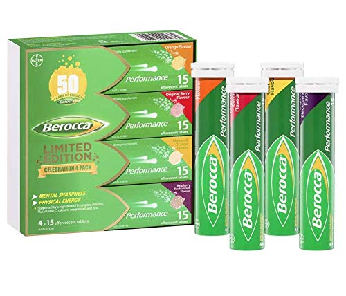 Berocca Performance Effervescent Tablets Limited Edition Celebration Pack - front view