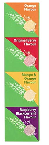 Berocca Raspberry Blackcurrant dissolving tablet adds fruity energy.
