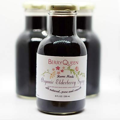 Children enjoying Berryqueen elderberry syrup
