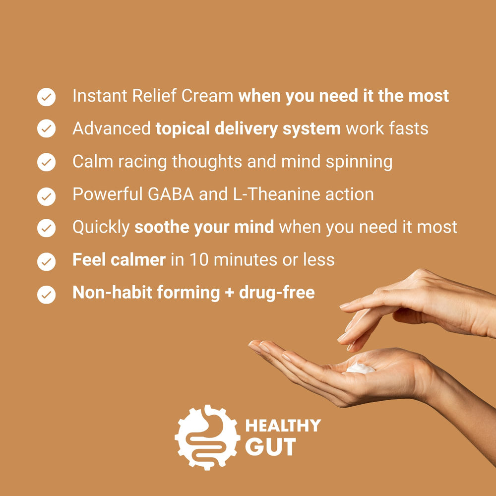 BeSerene IR topical cream applied to wrist