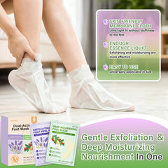BESNEL foot mask unisex-fit image portraying universal sizing.