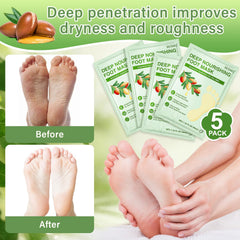 BESNEL foot mask wearable buckle demonstrates secure, comfortable fit.