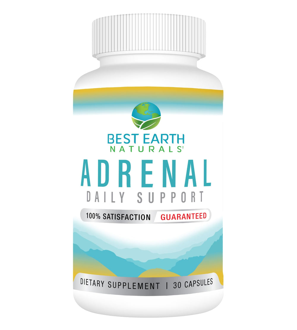 Best Earth Naturals Adrenal Support bottle front view