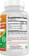 Packaging label indicating USA-made GMP standards