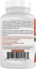 Product packaging displaying 120 capsules per bottle